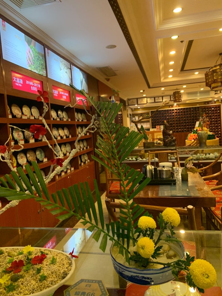 松迪茶苑大益茶體驗館大廳